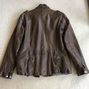 ジャケット・アウター Neil Barrett 06ss Washer Leather Vest Neil Barrett 06ss Washer Leather Vest（Neil Barrett Gray